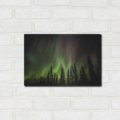 Luxe Metal Art 'Northern Lights 2' by Luxe Portfolio, Metal Wall Art,16x12