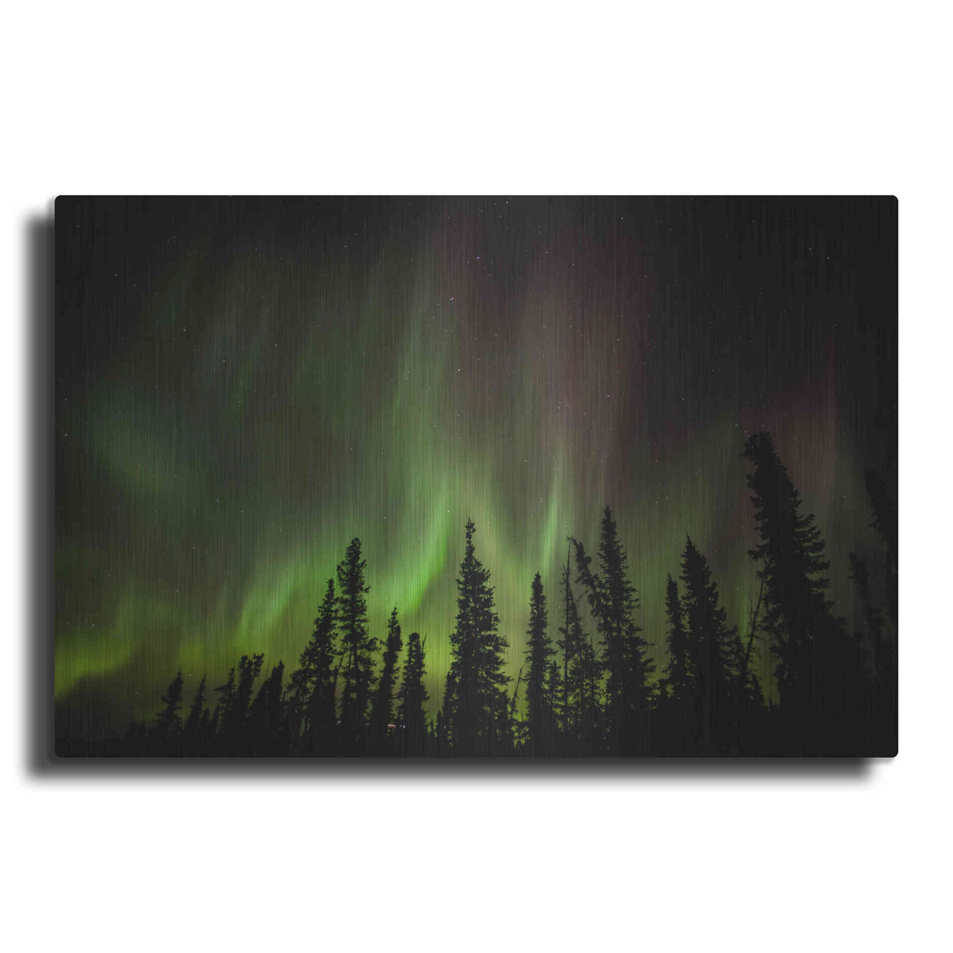 Luxe Metal Art 'Northern Lights 2' by Luxe Portfolio, Metal Wall Art