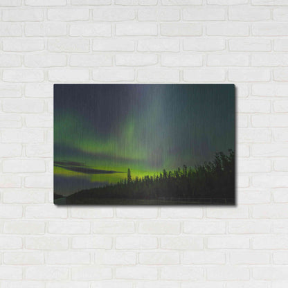 Luxe Metal Art 'Northern Lights 3' by Luxe Portfolio, Metal Wall Art,36x24