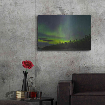 Luxe Metal Art 'Northern Lights 3' by Luxe Portfolio, Metal Wall Art,36x24