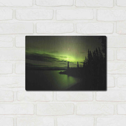 Luxe Metal Art 'Northern Lights 4' by Luxe Portfolio, Metal Wall Art,16x12