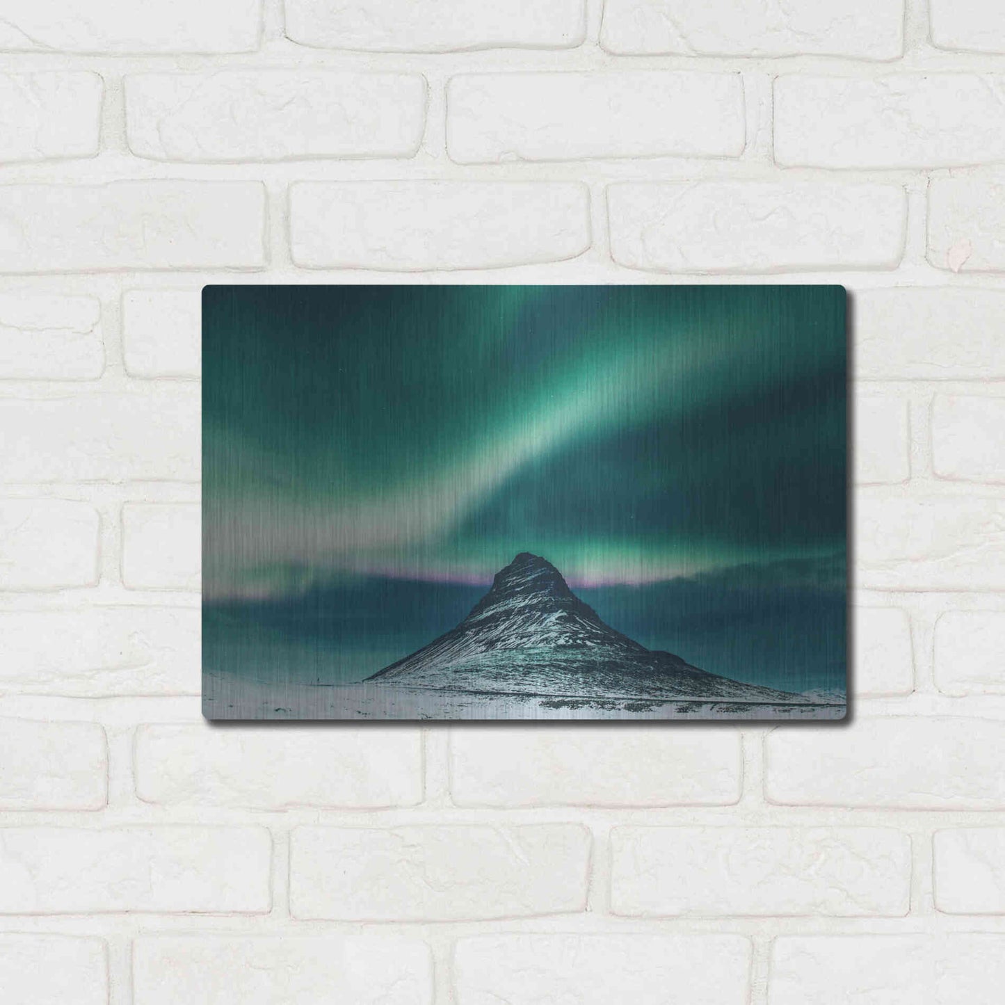 Luxe Metal Art 'Northern Lights 5' by Luxe Portfolio, Metal Wall Art,16x12