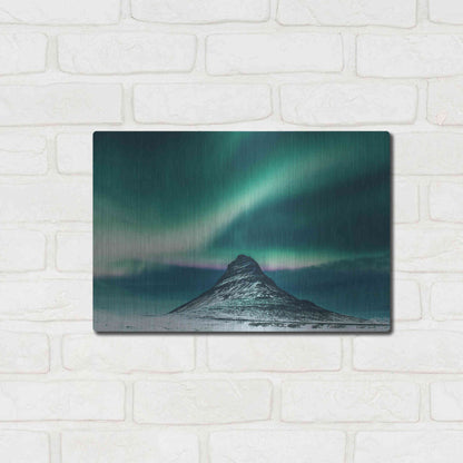 Luxe Metal Art 'Northern Lights 5' by Luxe Portfolio, Metal Wall Art,16x12