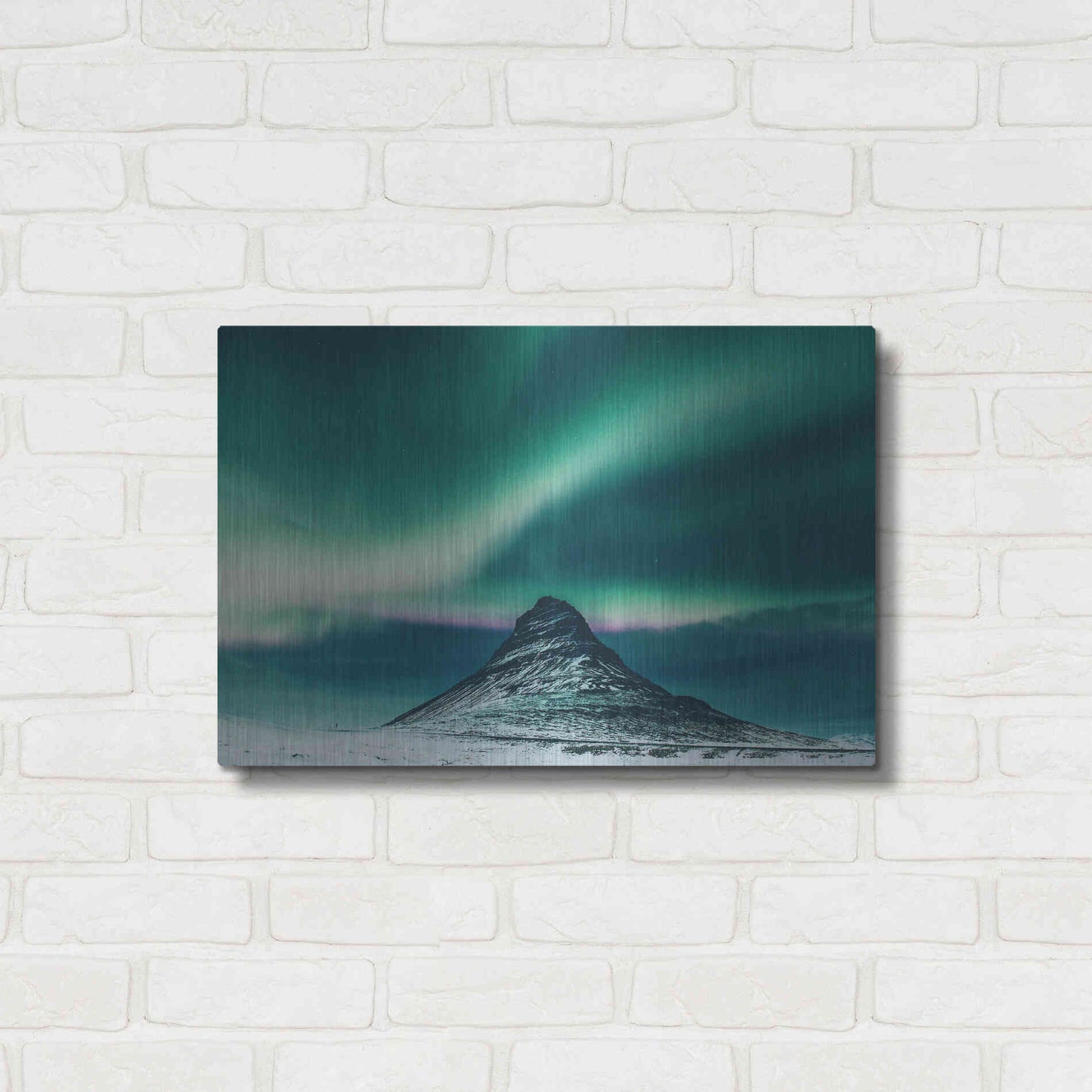 Luxe Metal Art 'Northern Lights 5' by Luxe Portfolio, Metal Wall Art,24x16
