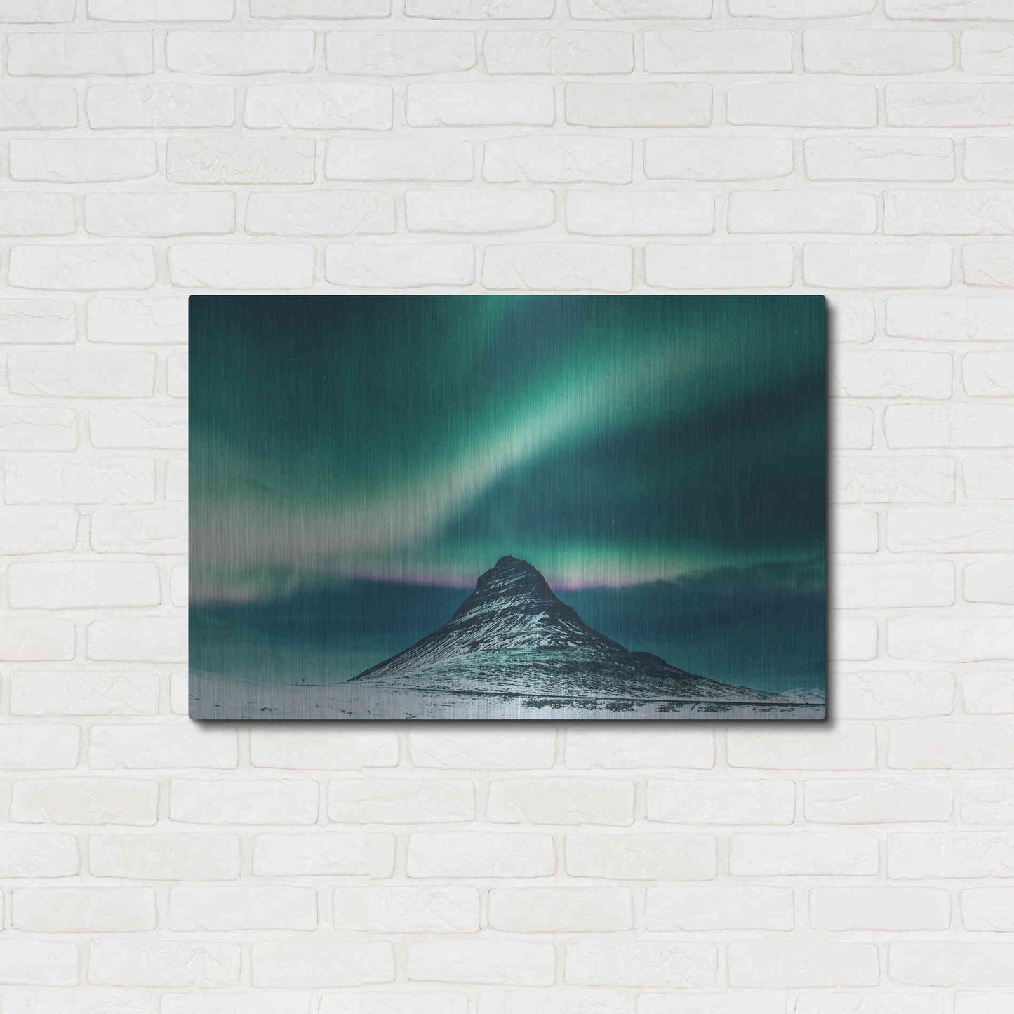 Luxe Metal Art 'Northern Lights 5' by Luxe Portfolio, Metal Wall Art,36x24