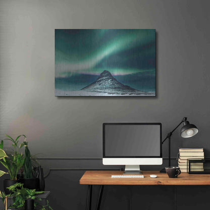 Luxe Metal Art 'Northern Lights 5' by Luxe Portfolio, Metal Wall Art,36x24