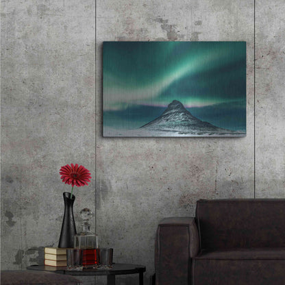 Luxe Metal Art 'Northern Lights 5' by Luxe Portfolio, Metal Wall Art,36x24