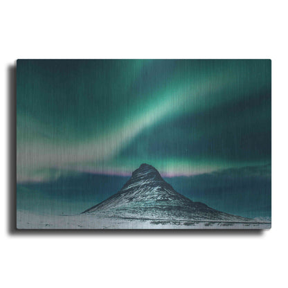 Luxe Metal Art 'Northern Lights 5' by Luxe Portfolio, Metal Wall Art