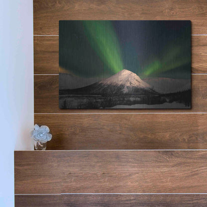 Luxe Metal Art 'Northern Lights 7' by Luxe Portfolio, Metal Wall Art,16x12