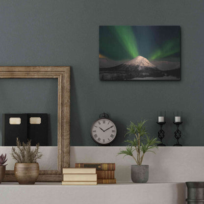 Luxe Metal Art 'Northern Lights 7' by Luxe Portfolio, Metal Wall Art,16x12