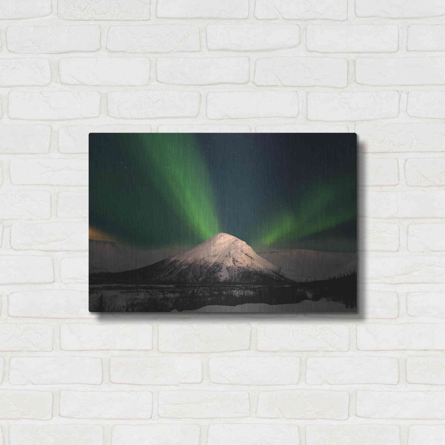Luxe Metal Art 'Northern Lights 7' by Luxe Portfolio, Metal Wall Art,24x16