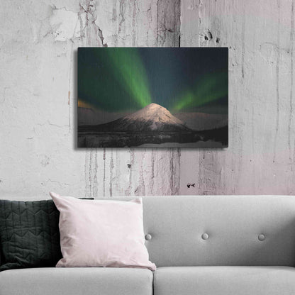 Luxe Metal Art 'Northern Lights 7' by Luxe Portfolio, Metal Wall Art,36x24