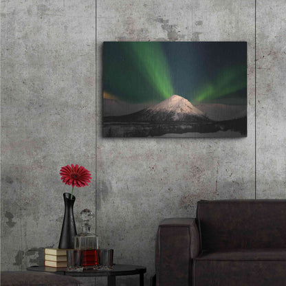 Luxe Metal Art 'Northern Lights 7' by Luxe Portfolio, Metal Wall Art,36x24