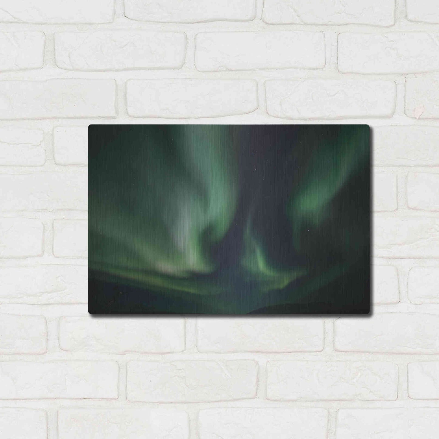 Luxe Metal Art 'Northern Lights 8' by Luxe Portfolio, Metal Wall Art,16x12