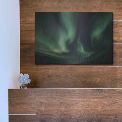 Luxe Metal Art 'Northern Lights 8' by Luxe Portfolio, Metal Wall Art,16x12