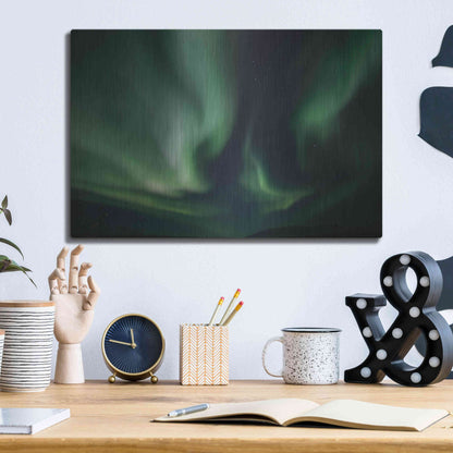 Luxe Metal Art 'Northern Lights 8' by Luxe Portfolio, Metal Wall Art,16x12