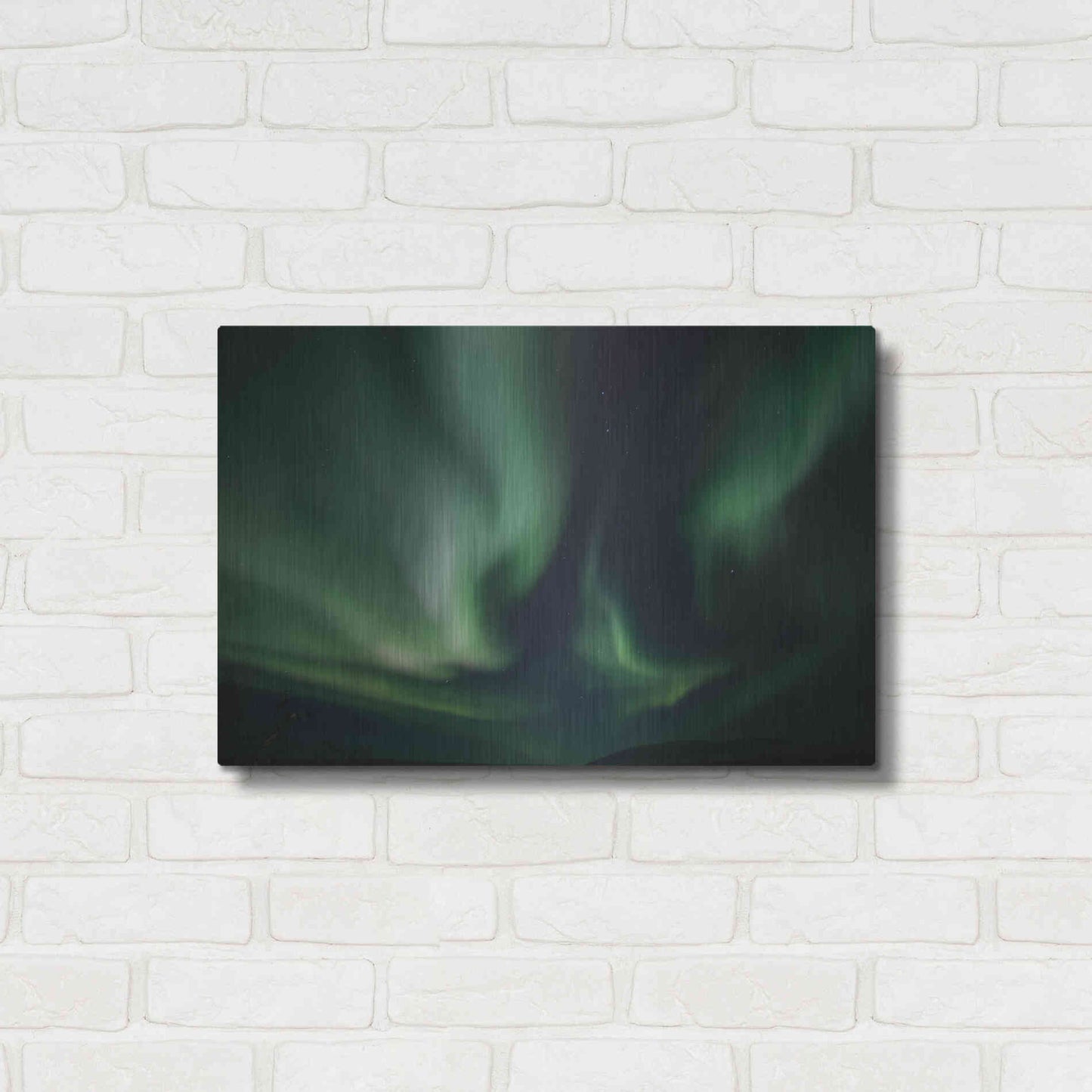 Luxe Metal Art 'Northern Lights 8' by Luxe Portfolio, Metal Wall Art,24x16