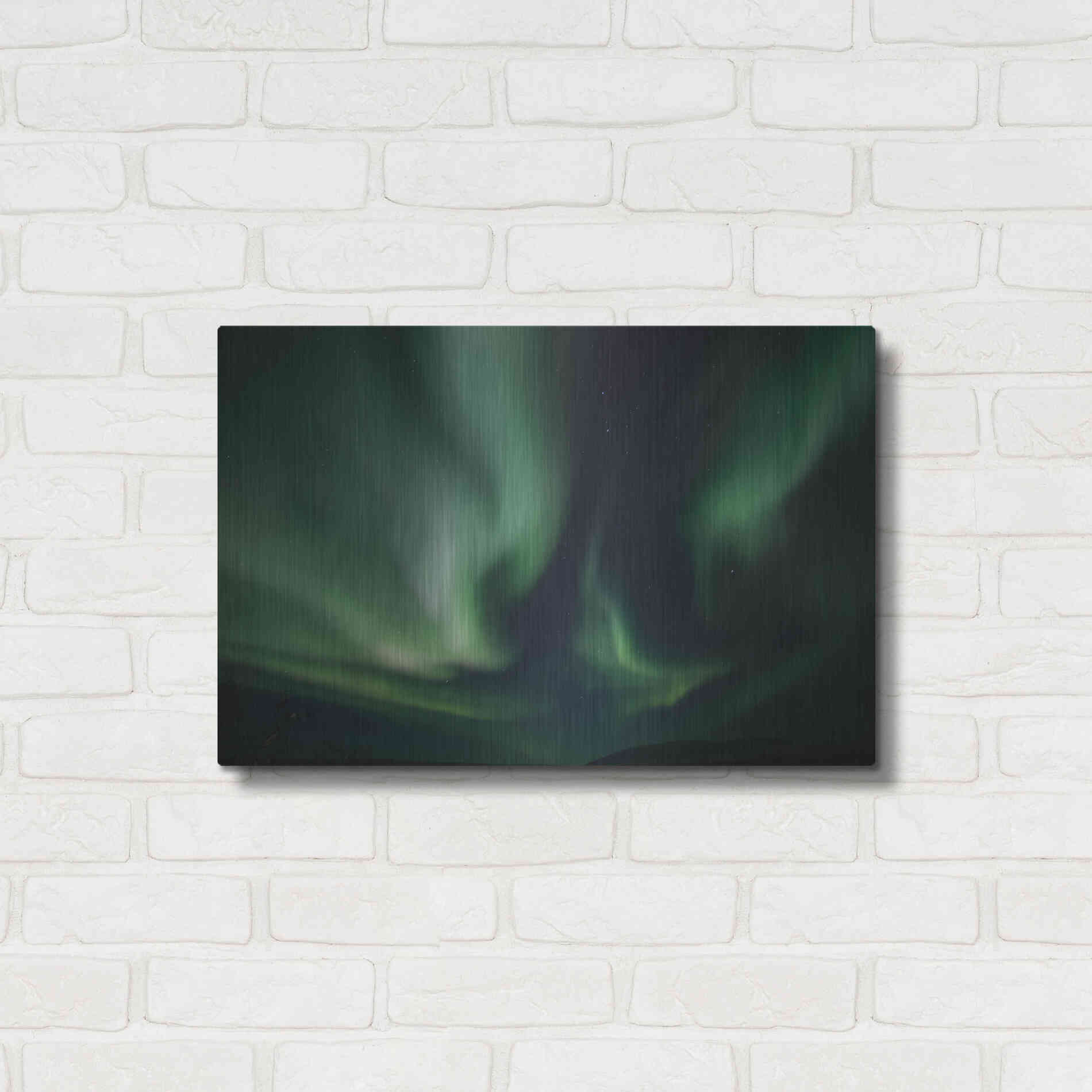 Luxe Metal Art 'Northern Lights 8' by Luxe Portfolio, Metal Wall Art,24x16