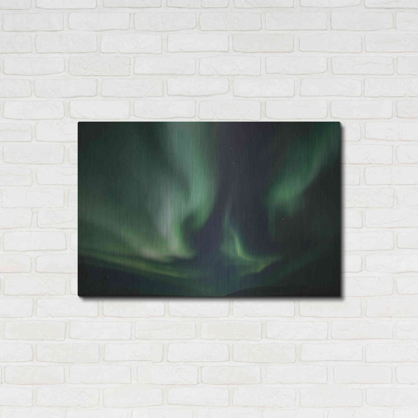 Luxe Metal Art 'Northern Lights 8' by Luxe Portfolio, Metal Wall Art,36x24
