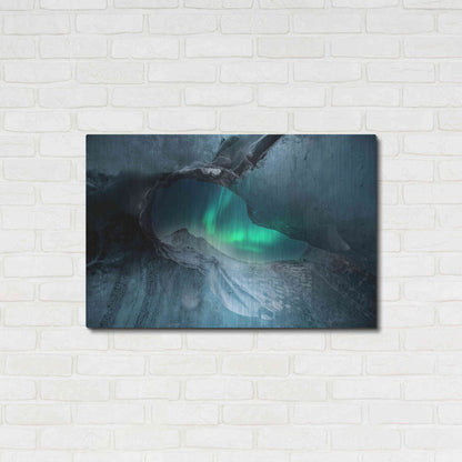 Luxe Metal Art 'Northern Lights Aurora Borealis 1' by Luxe Portfolio, Metal Wall Art,36x24