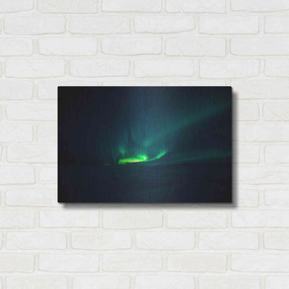 Luxe Metal Art 'Northern Lights Aurora Borealis 4' by Luxe Portfolio, Metal Wall Art,24x16