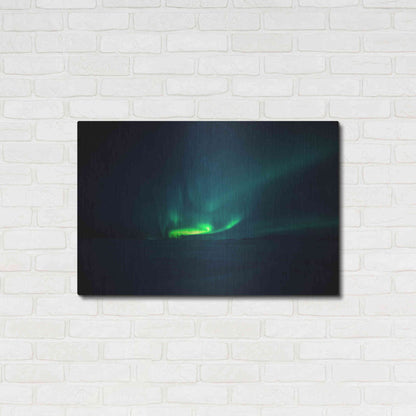 Luxe Metal Art 'Northern Lights Aurora Borealis 4' by Luxe Portfolio, Metal Wall Art,36x24