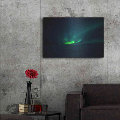 Luxe Metal Art 'Northern Lights Aurora Borealis 4' by Luxe Portfolio, Metal Wall Art,36x24