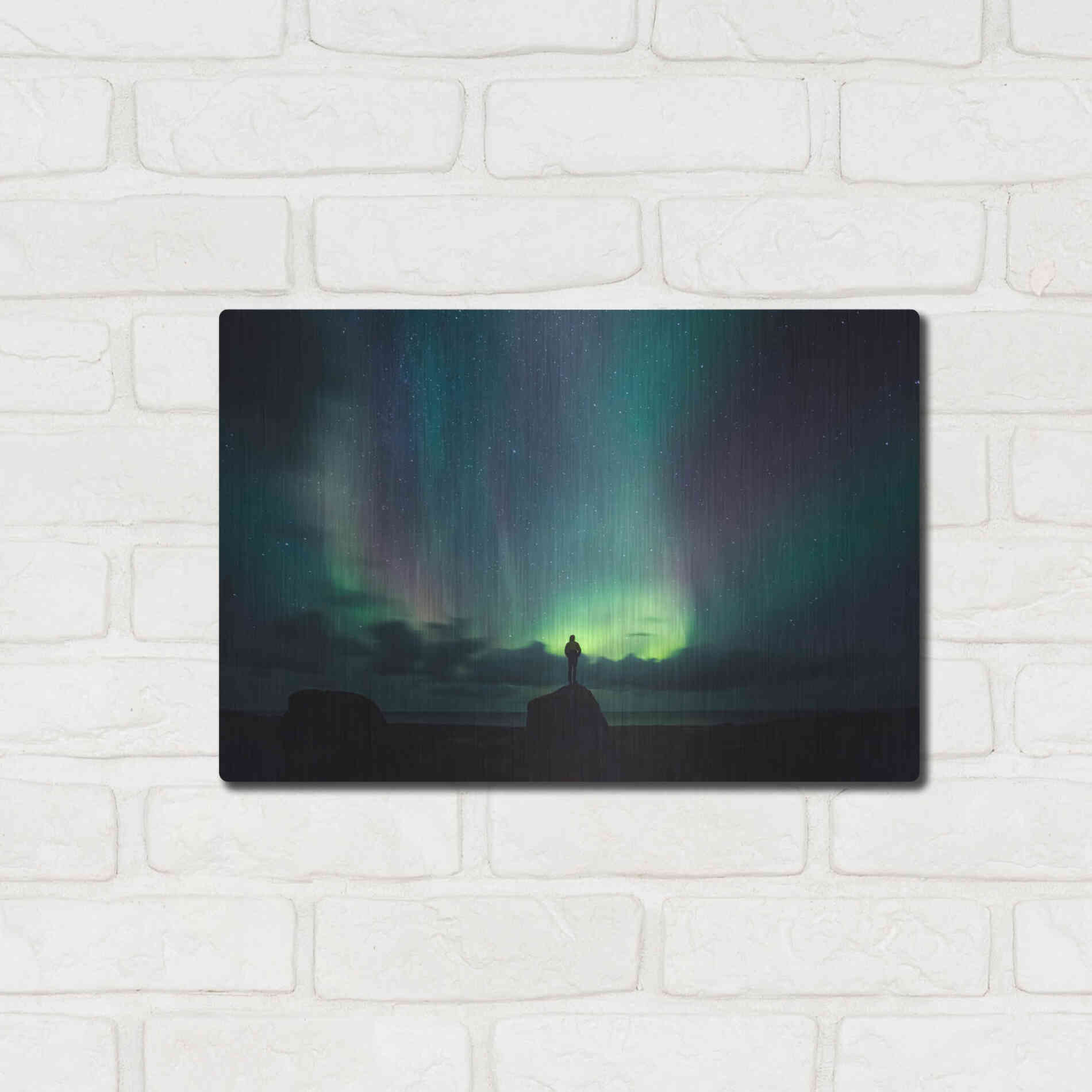 Luxe Metal Art 'Norway Lofoten Islands' by Luxe Portfolio, Metal Wall Art,16x12