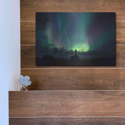 Luxe Metal Art 'Norway Lofoten Islands' by Luxe Portfolio, Metal Wall Art,16x12