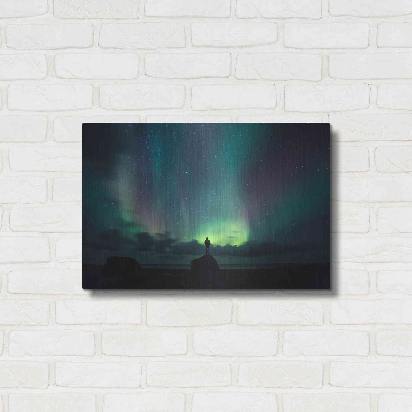 Luxe Metal Art 'Norway Lofoten Islands' by Luxe Portfolio, Metal Wall Art,24x16