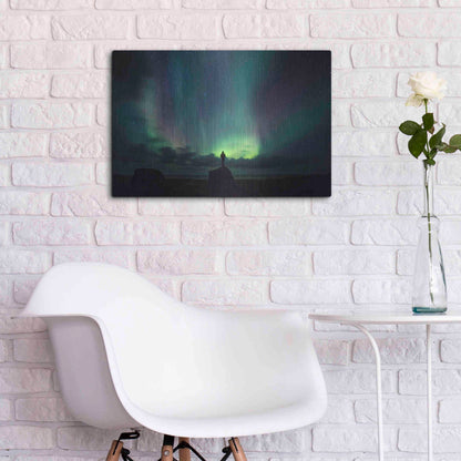 Luxe Metal Art 'Norway Lofoten Islands' by Luxe Portfolio, Metal Wall Art,24x16