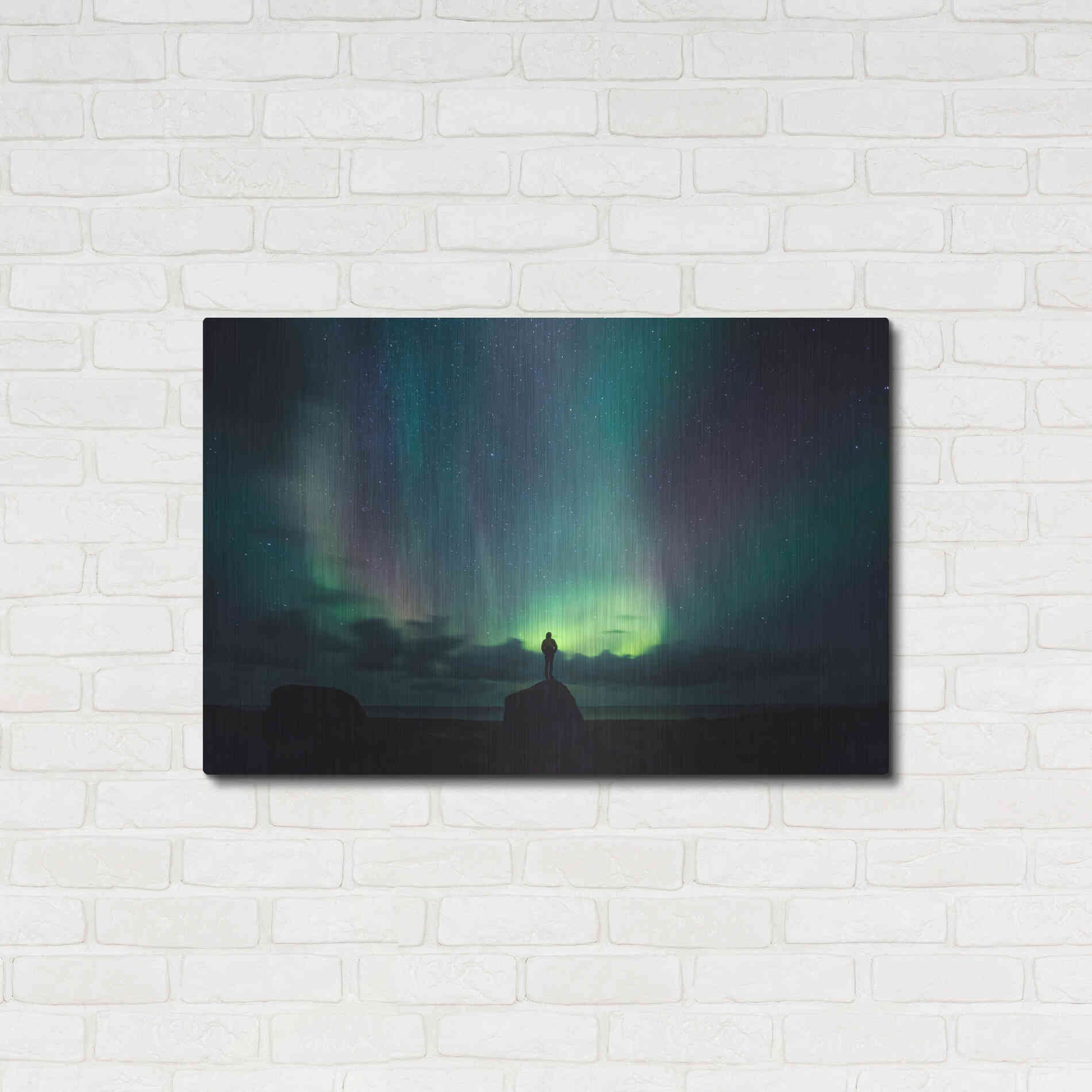 Luxe Metal Art 'Norway Lofoten Islands' by Luxe Portfolio, Metal Wall Art,36x24