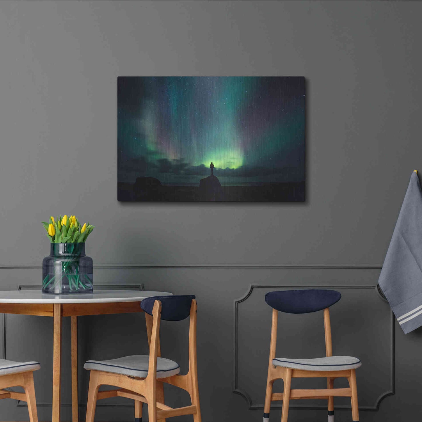 Luxe Metal Art 'Norway Lofoten Islands' by Luxe Portfolio, Metal Wall Art,36x24