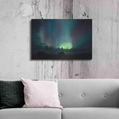 Luxe Metal Art 'Norway Lofoten Islands' by Luxe Portfolio, Metal Wall Art,36x24