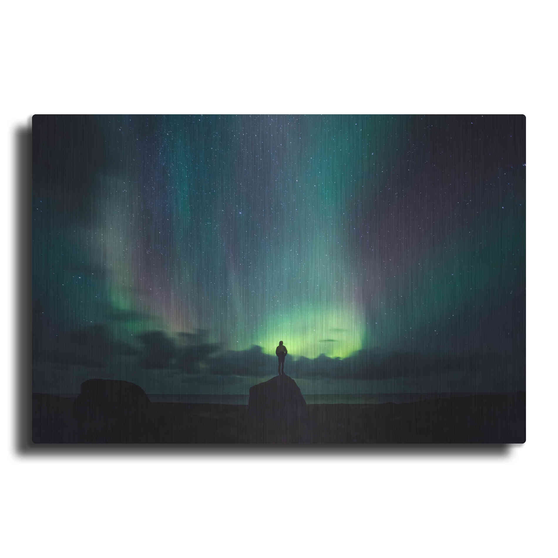 Luxe Metal Art 'Norway Lofoten Islands' by Luxe Portfolio, Metal Wall Art