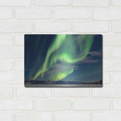 Luxe Metal Art 'Spectacular Aurora Borealis Northern Lights' by Luxe Portfolio, Metal Wall Art,16x12