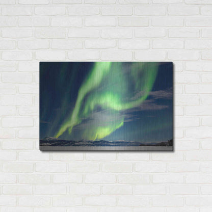 Luxe Metal Art 'Spectacular Aurora Borealis Northern Lights' by Luxe Portfolio, Metal Wall Art,36x24