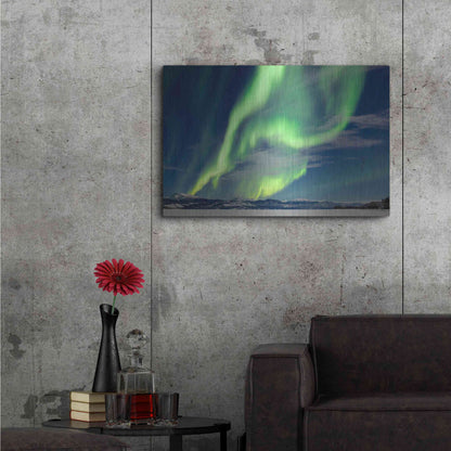 Luxe Metal Art 'Spectacular Aurora Borealis Northern Lights' by Luxe Portfolio, Metal Wall Art,36x24