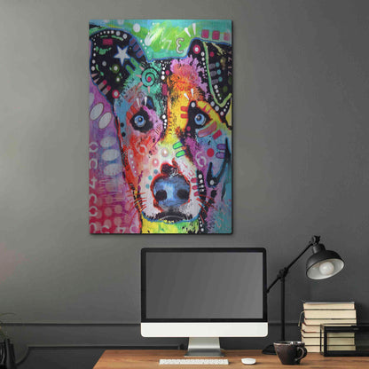 Luxe Metal Art 'Flipped' by Dean Russo, Metal Wall Art,24x36