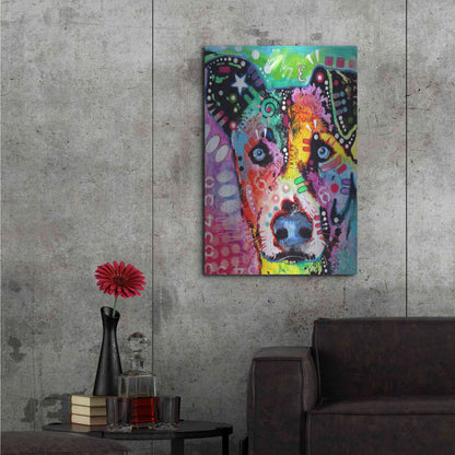 Luxe Metal Art 'Flipped' by Dean Russo, Metal Wall Art,24x36