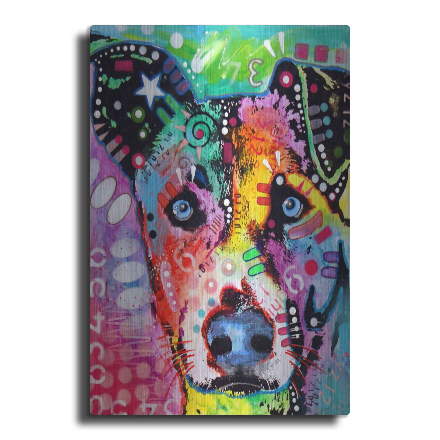 Luxe Metal Art 'Flipped' by Dean Russo, Metal Wall Art