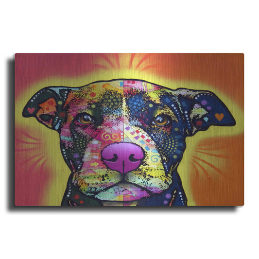 Luxe Metal Art 'Love A Bull' by Dean Russo, Metal Wall Art
