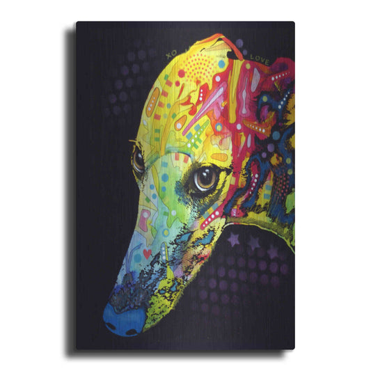 Luxe Metal Art 'Greyhound' by Dean Russo, Metal Wall Art