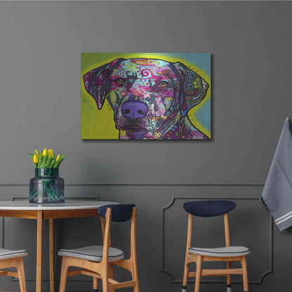 Luxe Metal Art 'Rhodesian Ridgeback' by Dean Russo, Metal Wall Art,36x24