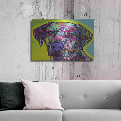 Luxe Metal Art 'Rhodesian Ridgeback' by Dean Russo, Metal Wall Art,36x24