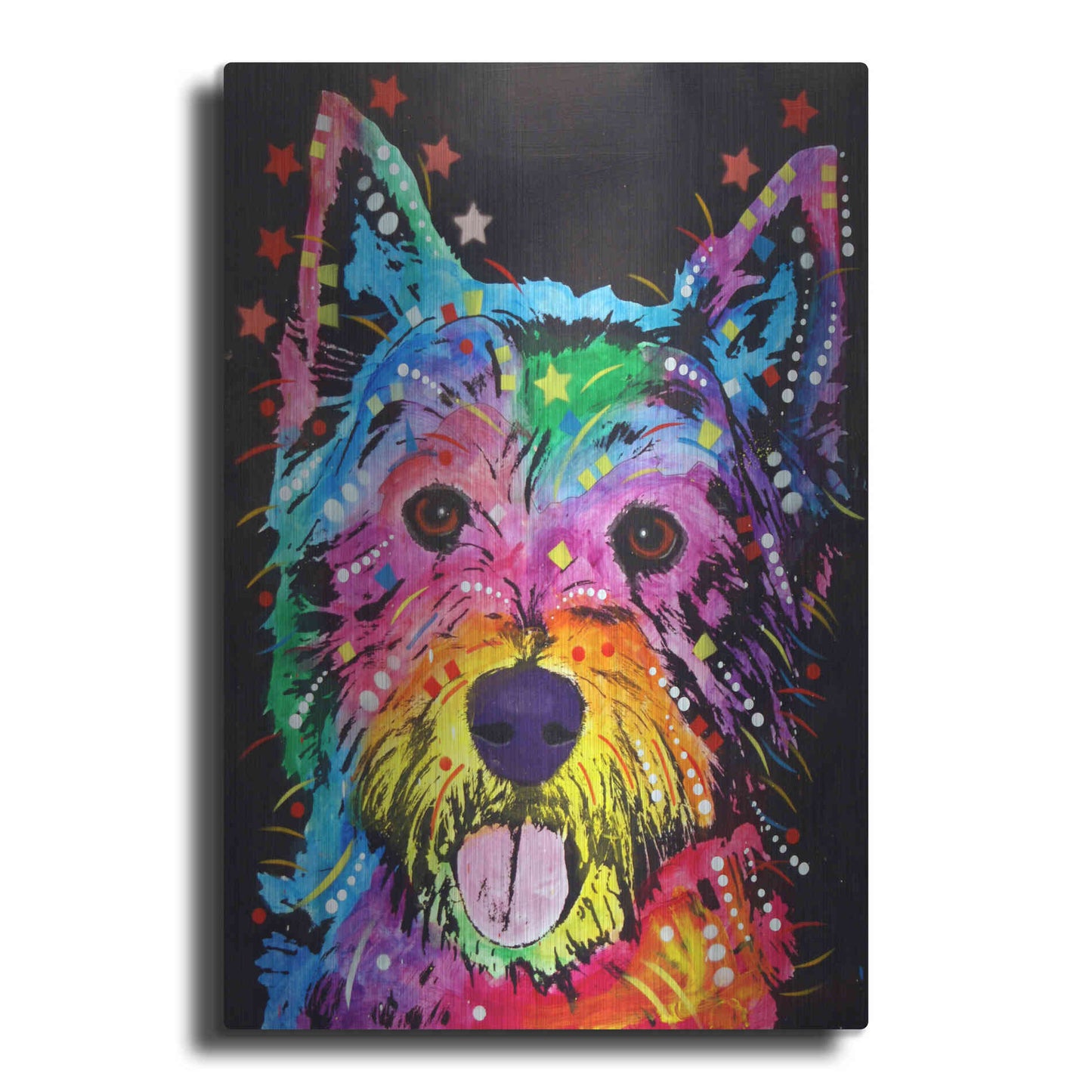 Luxe Metal Art 'Westie' by Dean Russo, Metal Wall Art