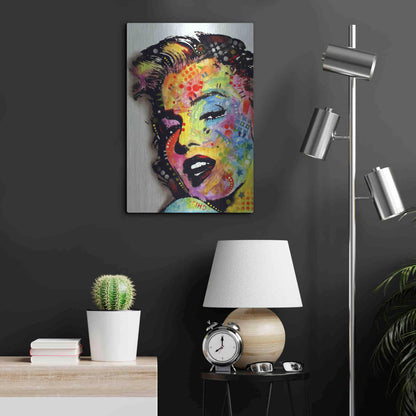 Luxe Metal Art 'Marilyn Monroe Ii' by Dean Russo, Metal Wall Art,16x24