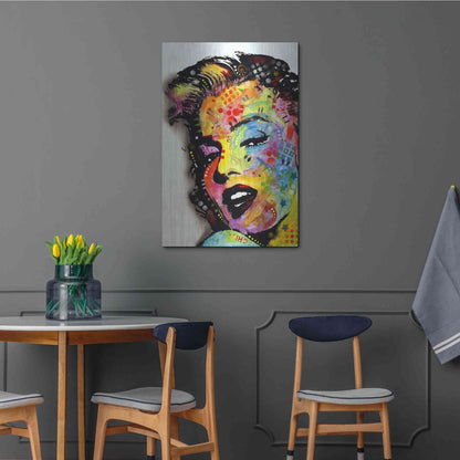 Luxe Metal Art 'Marilyn Monroe Ii' by Dean Russo, Metal Wall Art,24x36