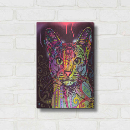 Luxe Metal Art 'Abyssinian' by Dean Russo, Metal Wall Art,12x16