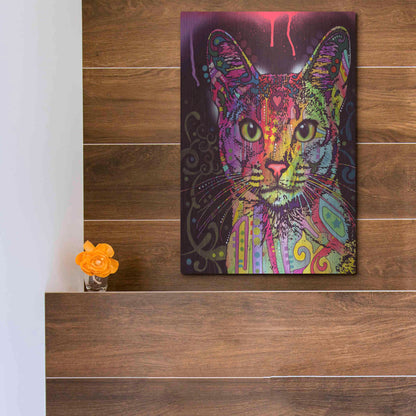Luxe Metal Art 'Abyssinian' by Dean Russo, Metal Wall Art,12x16